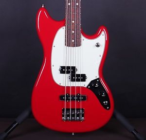 Fender Mustang Bass PJ Torino Red NEW!