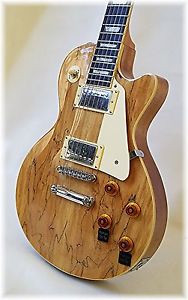 DILLION- 2017  beautiful LP in rare natural spaled maple. ( Only 2 were made )