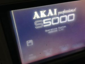New Old Stock - AKAI MIDI STEREO DIGITAL SAMPLER S5000 Radiant Bright Screen