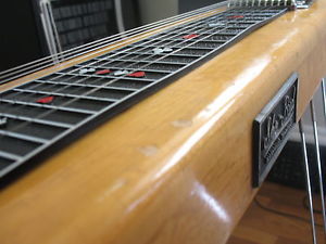 USED  Vintage Music City Manufacturing (Sho-Bud) Model 6160 pedal with Case