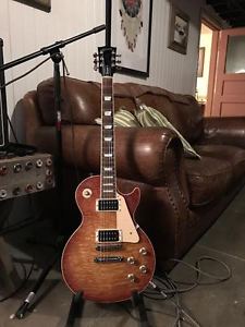 2001 Gibson Les Paul Standard Plus Curly Maple Light Burst Top w/ Upgrades