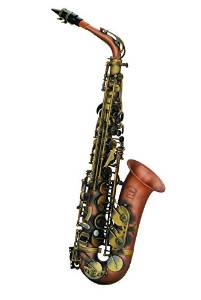 Chateau Alto Saxophone Professional Handmade Model TYA-753ANE3 Antique Finish