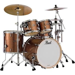 Pearl Masters BCX924SXP Birch 4-Piece Shell Pack 22" Bass Golden Bronze Glitter