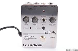 Tc Electronic Chorus Flanger 25th Anniversary Rare Chrome