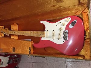 Fender Stratocaster 57 Custom Shop Journeyman Relic Faded Fiesta Red