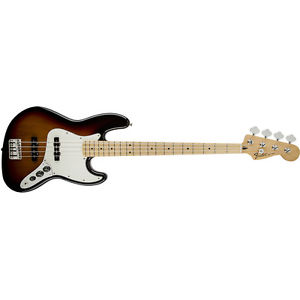 Fender Standard Jazz 4String Electric Bass Guitar Maple Fretboard Brown Sunburst
