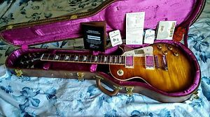 Gibson Les Paul Custom Historic Collection 1959 Iced Tea High Gloss 2014