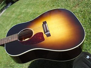 2014 Gibson J-45 Custom Shop Lefty Left Handed Acoustic Electric Guitar