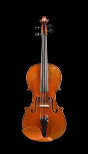 French violin by Justin Derazey (Mirecourt, 1850-1890) with Violin Bow
