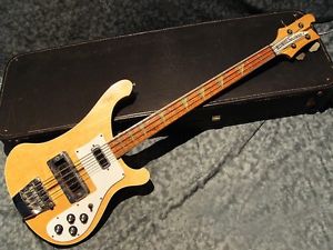 Vintage Base/Contrabass Rickenbacker 4001 Mapleglo 1977 Full-Original from Japan