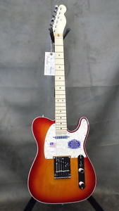 Fender American Deluxe Telecaster Electric Guitar - Aged Cherry Burst 0119402731