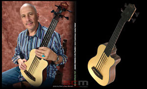 KALA UBASS HUTCH HUTCHINSON Signature Model UKULELE BASS with UKE U BASS GIG BAG