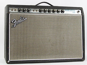 Vintage 1968 Fender Deluxe Reverb Silverface Drip Edge 1x12 Combo!