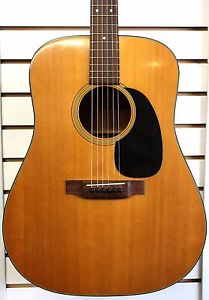 1974 Vintage Martin D-18 Acoustic Folk Guitar 6-String Guitar w/ Original Case