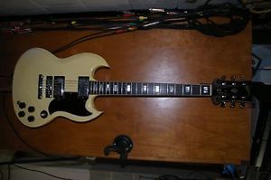 Vintage 1976 Gibson SG Standard, Alpine White, Good Original Condition
