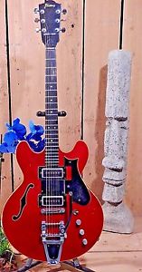 1971 Framus 5-117-52 Caravelle Thinline Extremly Rare Made In Bavaria!