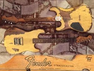 Fender Squier stratocaster Hello Kitty telecaster Tom Delonge hendrix vintage
