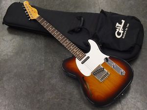 G & L Premium 3TS R Sunburst Asat Classic Semi-Hollow Used Electric Guitar JP