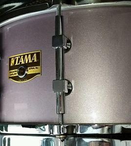 TAMA heather metallic MAPLE snare! one-of-a-kind drum! 6.5X14 artstar granstar