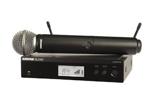 Shure BLX24R/SM58-H9 Wireless Vocal Rack Mount System with SM58 Handheld