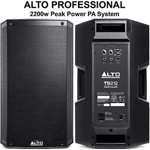 ALTO PROFESSIONAL TS212 2200w Peak Power Lightweight PA System $30 Instant Off