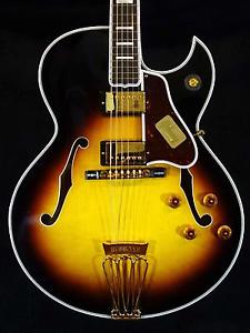 Free Shipping New Gibson Custom Crimson Byrdland Florentine Vintage Sunburst