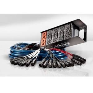 Whirlwind Audio Snake, MEDUSA, 48 XLR inputs, 10 XLR returns, 250'