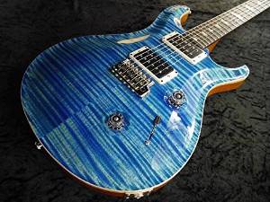 Free Shipping Paul Reed Smith Custom24 10top 2014 Aquabluex Guitar