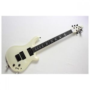 Tune T-102 Rare Compact Design White Used Electric Guitar W Soft Case Deal Japan