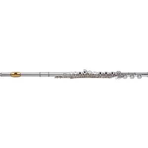 Yamaha YFL-461 Series Intermediate Flute YFL-461H/LPGP Offset G, B Foot Gold Lip-Plate