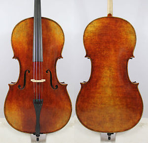 Special offer!Oil Varnish！Stradivari 1712 Davidov Cello! #9767 Fabulous Sound！