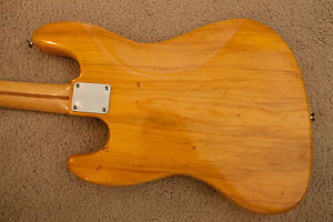 1972 Fender Jazz Bass Natural Finish