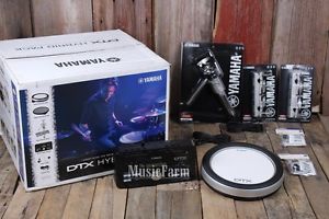 Yamaha DTXHP587 10 Piece Hybrid Electronic Drum Set Add On with DTX502 Triggers