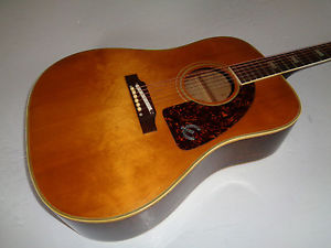 1966 Epiphone FT-110N Frontier Acoustic Guitar  RARE  PLAYS & SOUNDS AWESOME !!!