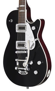 Gretsch G5435T Electromatic Pro Jet Guitarra Eléctrica, RW, Bigsby, Negro