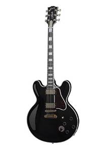 Gibson Memphis ARLC16EBGH1 Semi-Hollow-Body Electric Guitar, Ebony