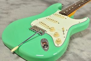 Fender Classic 60s Stratocaster Surf Green Used Madein Japan Free Shipping #g404