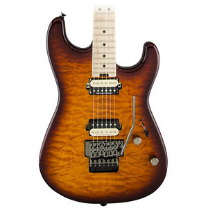 Charvel Pro-Mod San Dimas Style 1 2H FR Electric Guitar – Tobacco Burst