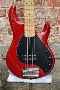 Musicman Ernie Ball Stingray 5 bass guitar MINT condition w/ case-used