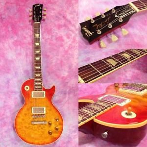 Gibson Jimmy Wallace Les Paul Standard Sunburst Used Electric Guitar From Japan