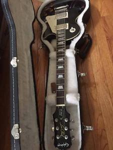 Epiphone Les Paul Standard Electric Guitar Ebony with Case