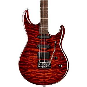 Ernie Ball Music Man BFR Luke III HSS Quilt Maple Top Electric Guitar Hazel Burst