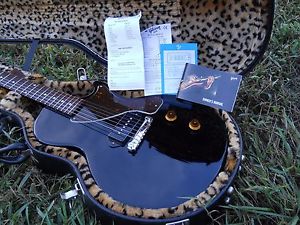 2006 Gibson USA Les Paul Jr Billie Joe Signature, Black, OHSC, Original, NICE!!