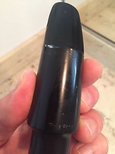 VINTAGE OTTO LINK EARLY BABBITT TENOR SAXOPHONE MOUTHPIECE .102 "SLANT PROFILE"