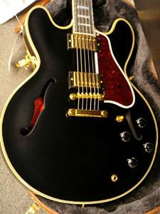 Free Shipping Gibson Memphis Es-355 Ebony Guitar