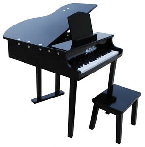 Schoenhut 37 Key Concert Grand Piano (Black). Shipping is Free