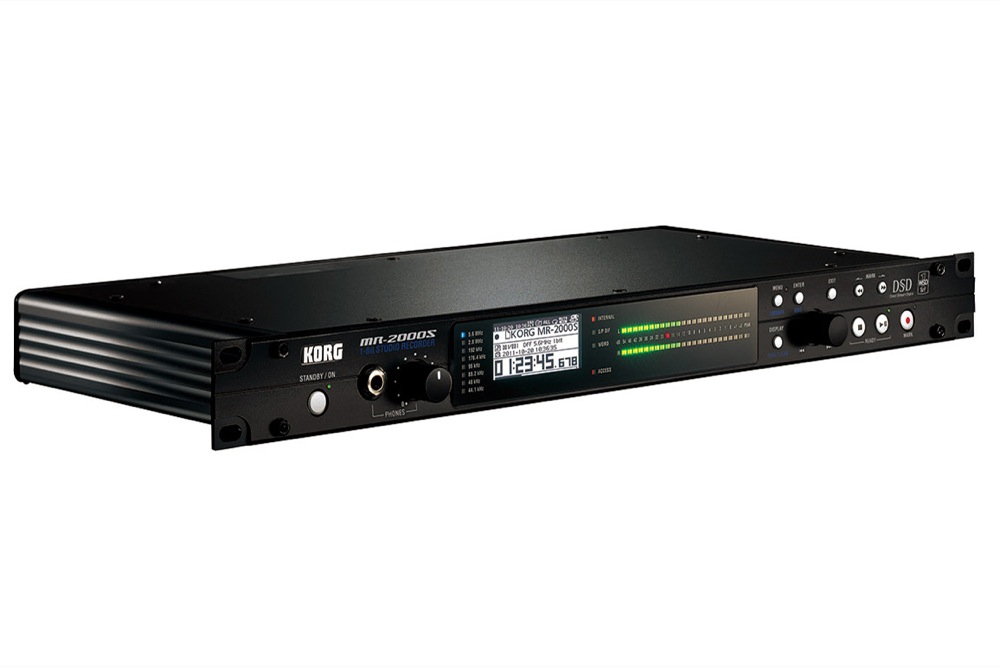 KORG MR-2000S-BK-SSD 1-Bit Studio Recorder DSD Recorder MR-2000S