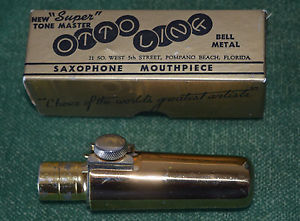 Otto LInk STM Super Tone Master Early Babbitt 6 in original Florida box cap lig