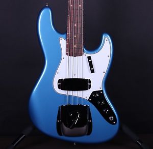 Fender '64 American Vintage Jazz Bass Lake Placid Electric Guitar w/Case #1171