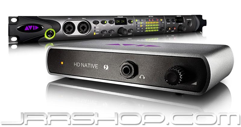Avid Pro Tools HD Native Thunderbolt W PT HD Software Only New JRR Shop